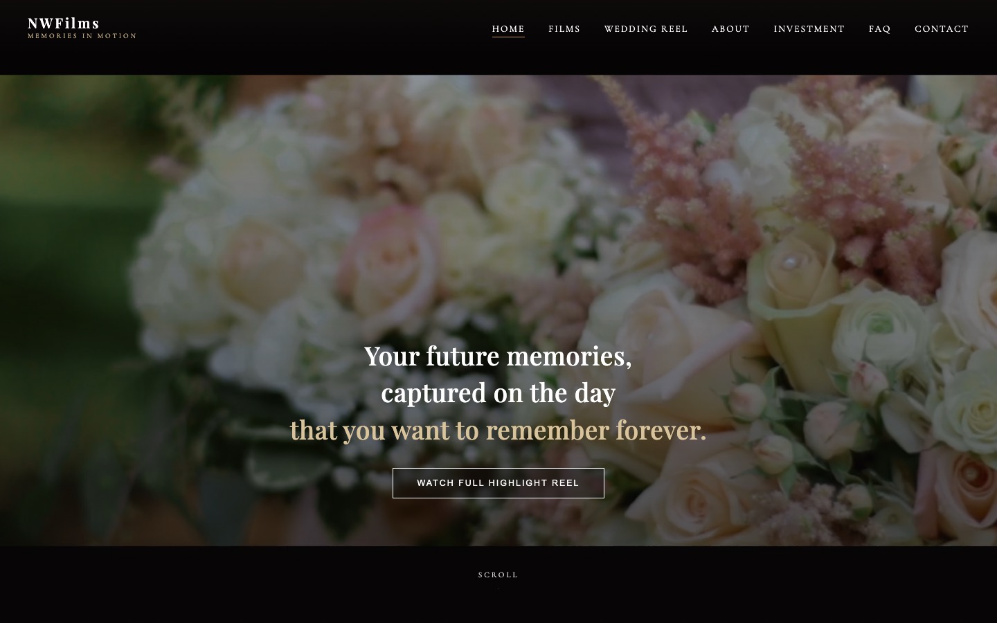 NWFilms homepage